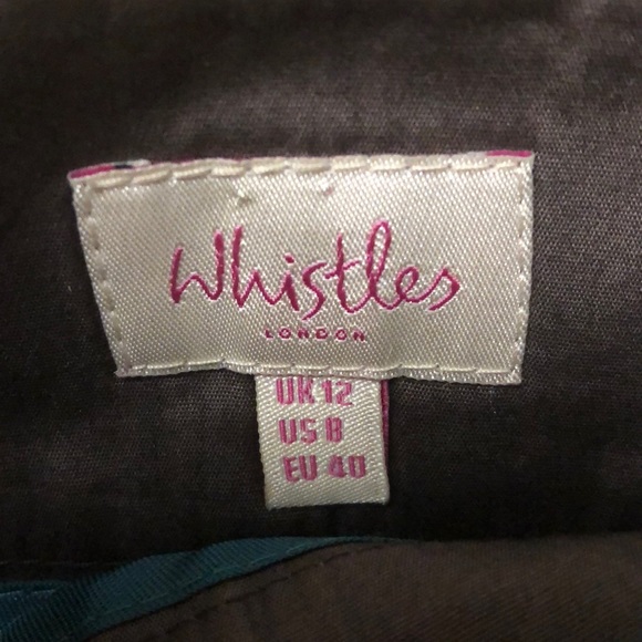 Whistles Green Circle Skirt with Belt - Picture 3 of 3